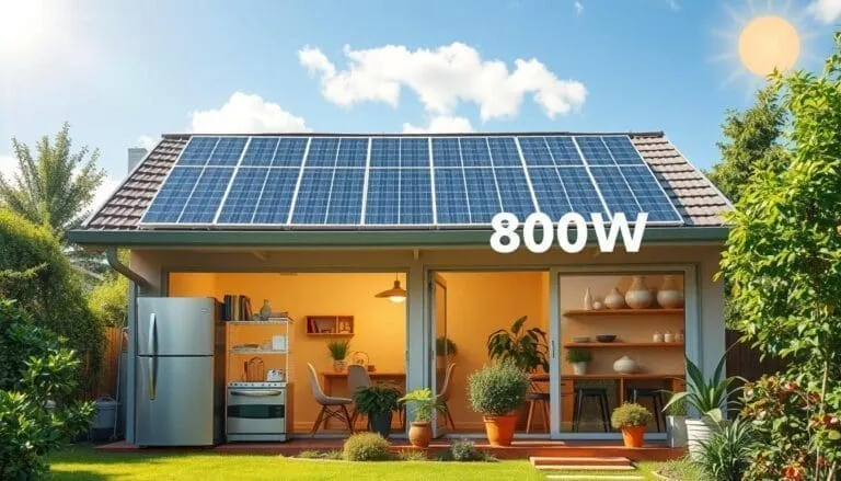 que peut-on alimenter avec un panneau solaire 800w