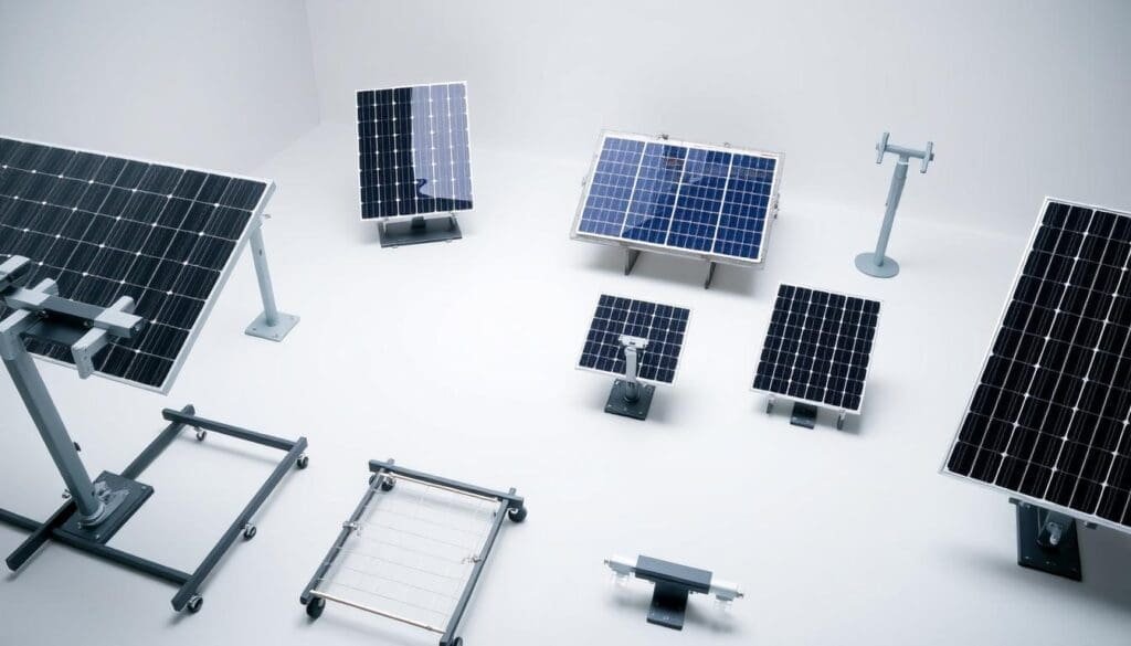 types de supports panneaux solaires