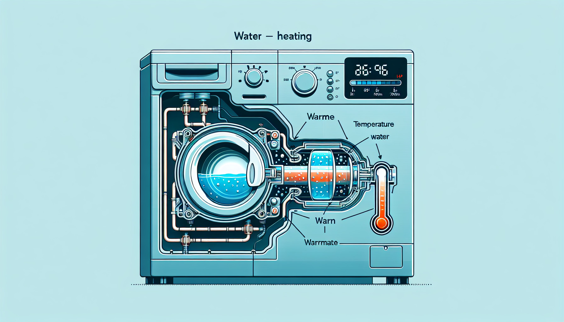 verifier si votre lave linge chauffe leau Vérifier si votre lave-linge chauffe l'eau