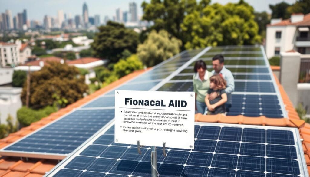 Aides financières panneaux solaires