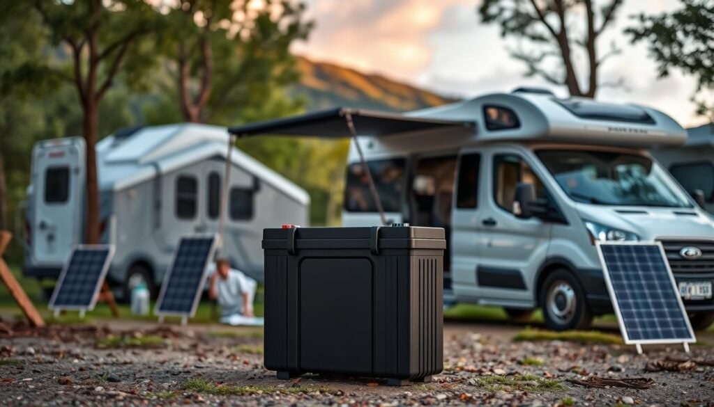 Batterie lithium camping-car