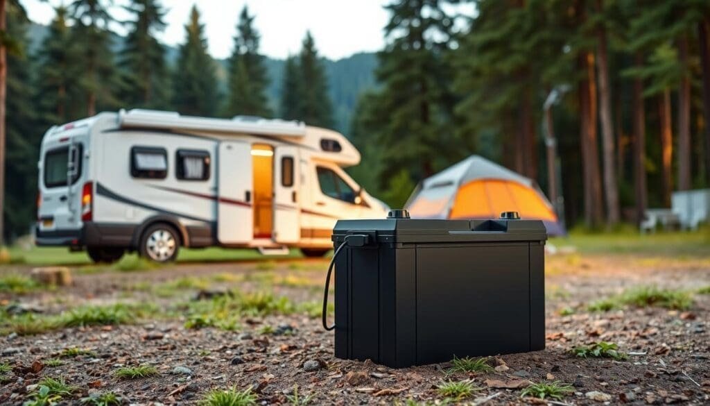 Batterie lithium camping-car