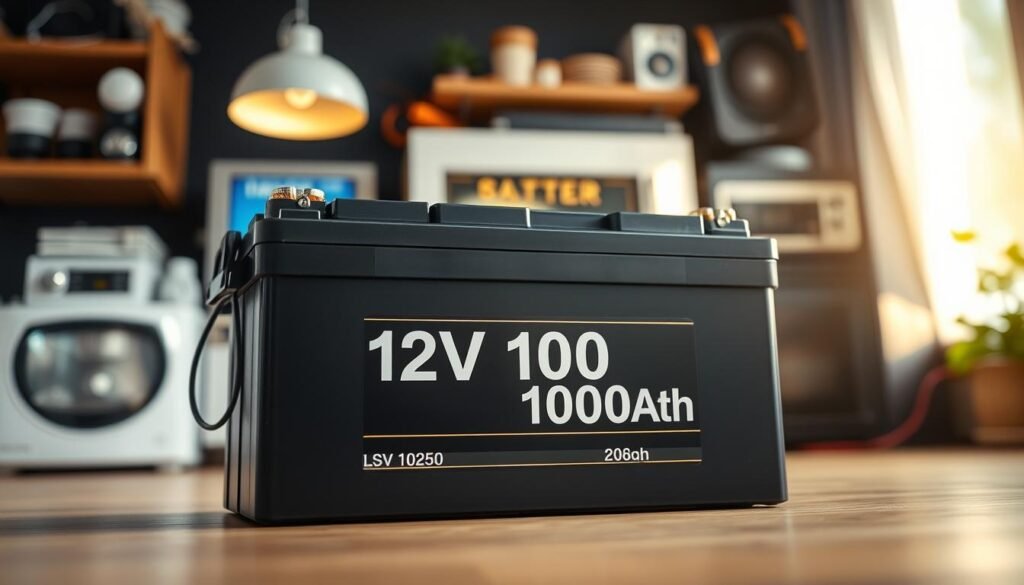 Batterie solaire 12V 100Ah applications