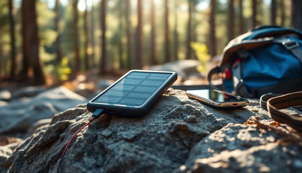Chargeur solaire portable pour activités outdoor