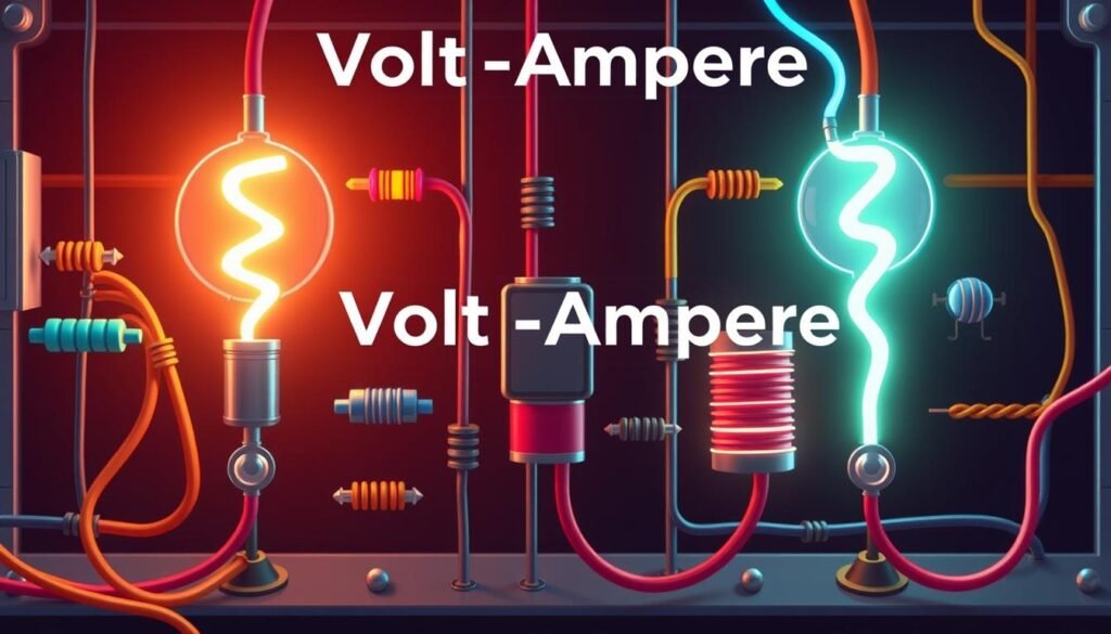 Circuits électriques et volt ampere