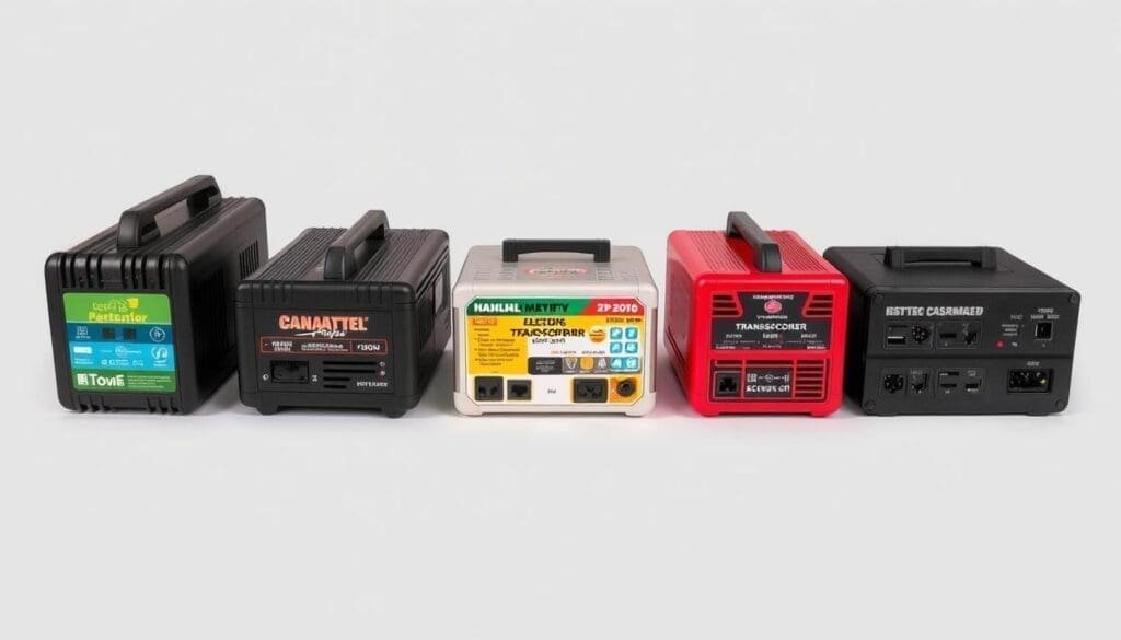 Comparaison transformateurs électriques