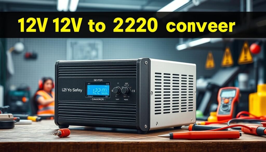 Convertisseur 12v vers 220v normes de sécurité