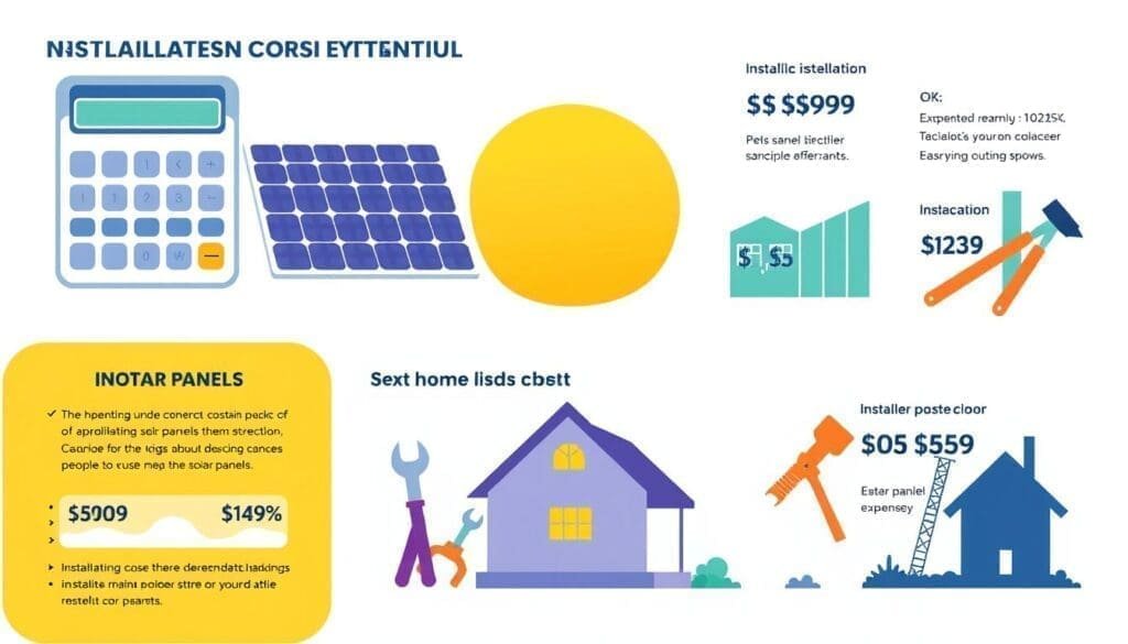 Coûts installation panneaux solaires