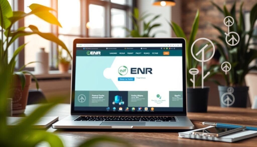 Création de l'espace client EDF ENR