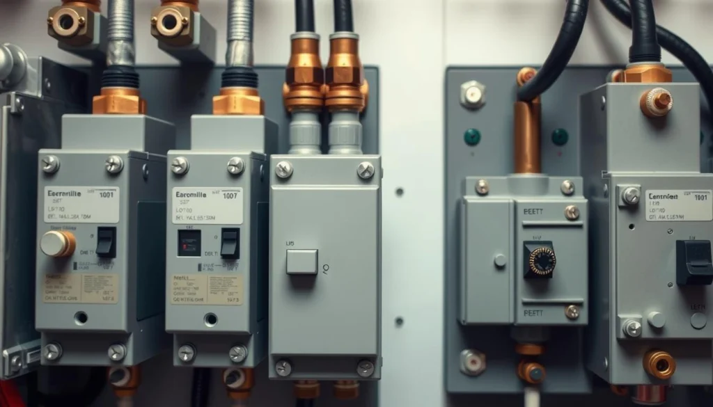 Disjoncteurs et interrupteurs électriques
