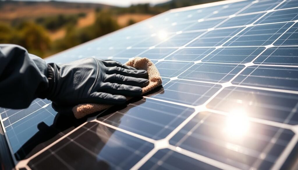 Entretien panneau solaire 400w
