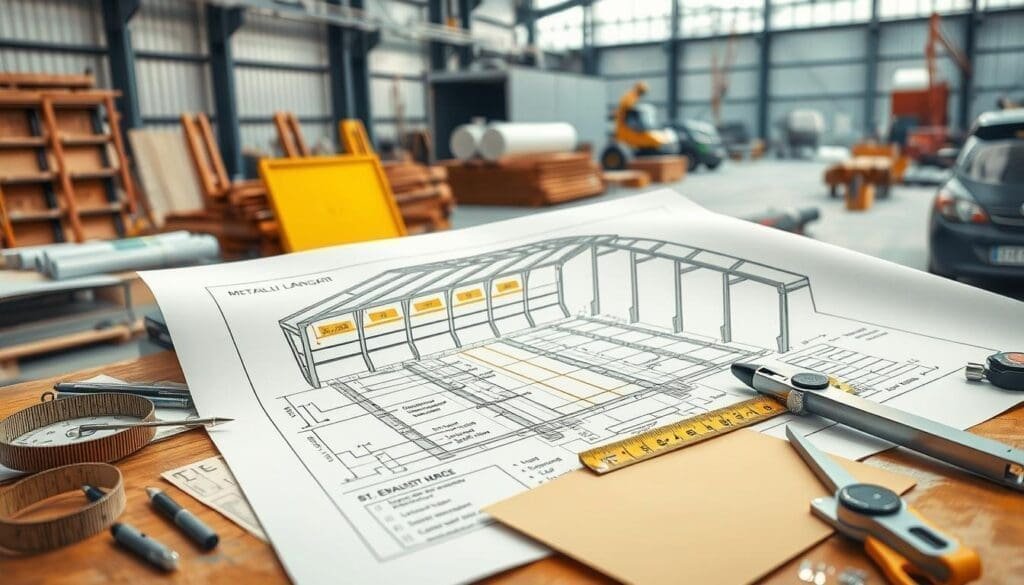 Évaluation des besoins pour hangar métallique