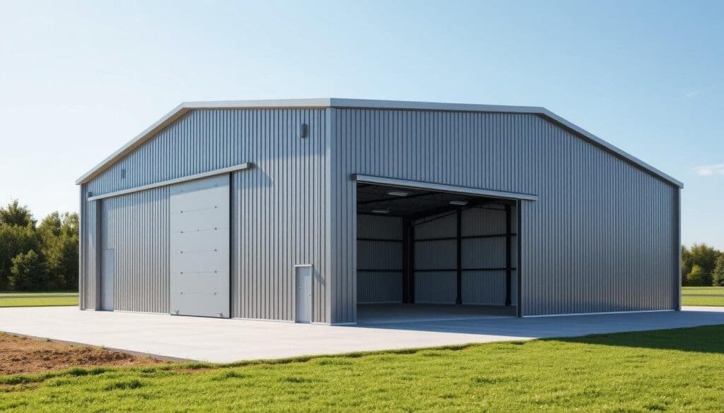 Hangar métallique isolé 300m2