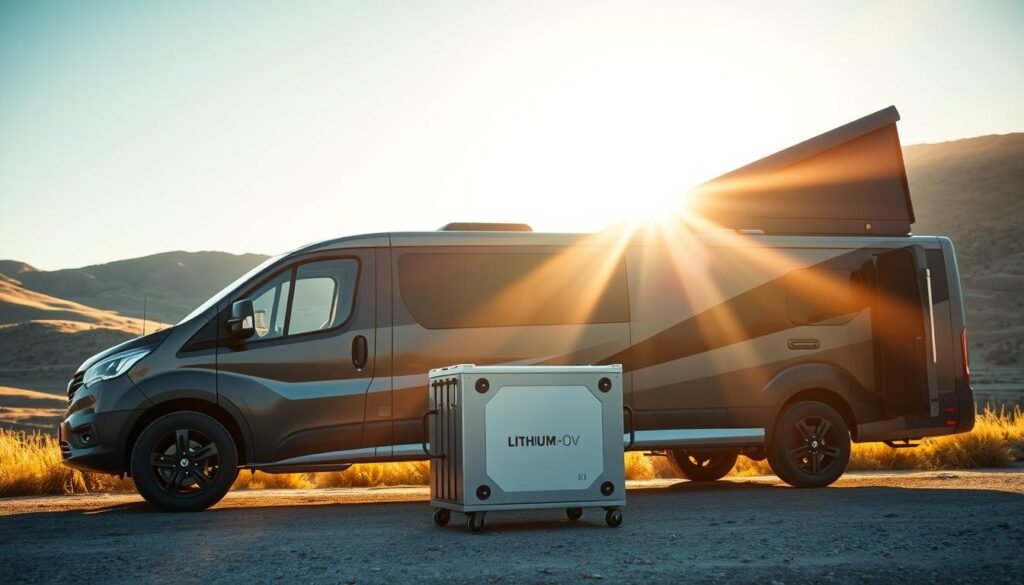 Innovations batteries lithium camping-car