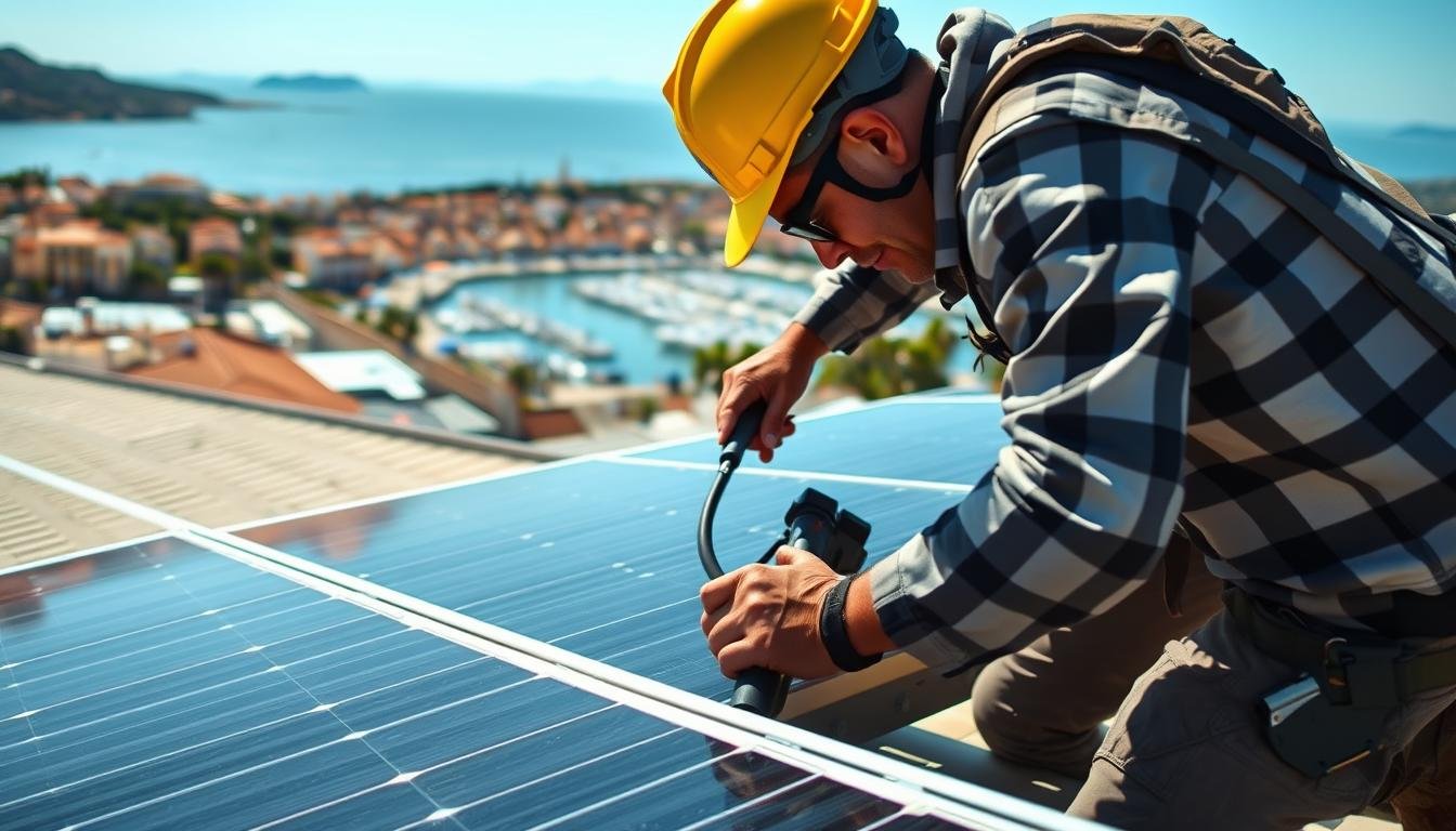 Installateur de panneaux solaires à Antibes