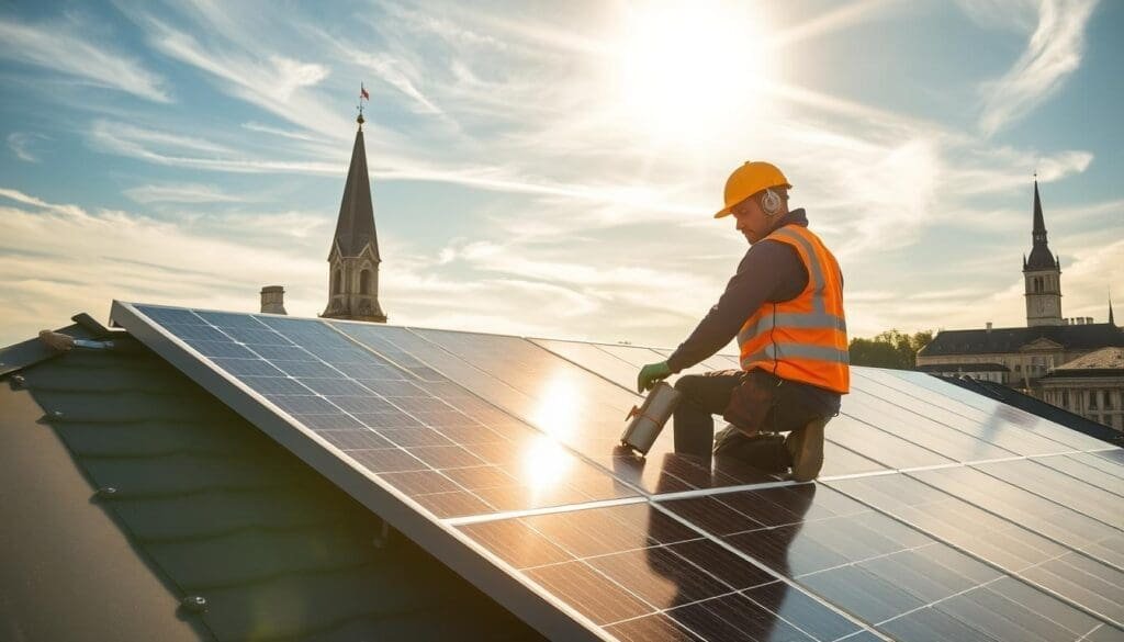 Installateur de panneaux solaires à Besançon