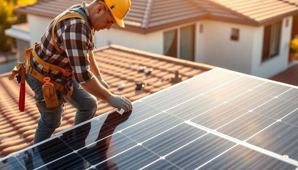 Installateur professionnel de panneaux solaires