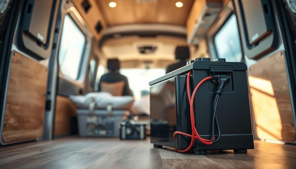 Installation batterie lithium camping-car