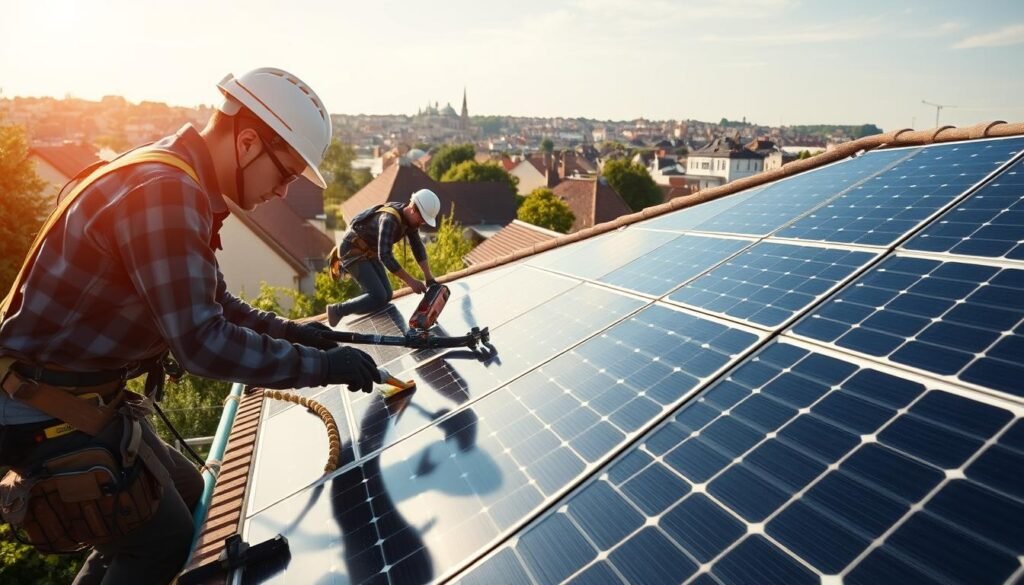 Installation de panneaux photovoltaïques à Amiens