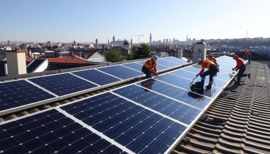 Installation de panneaux photovoltaïques à Saint-Étienne