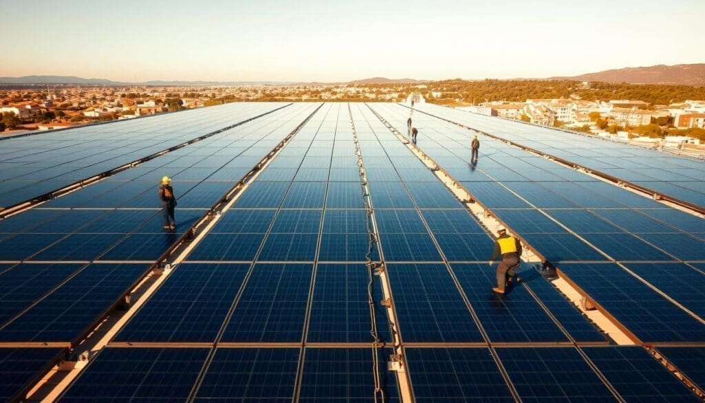Installation de panneaux solaires à Béziers