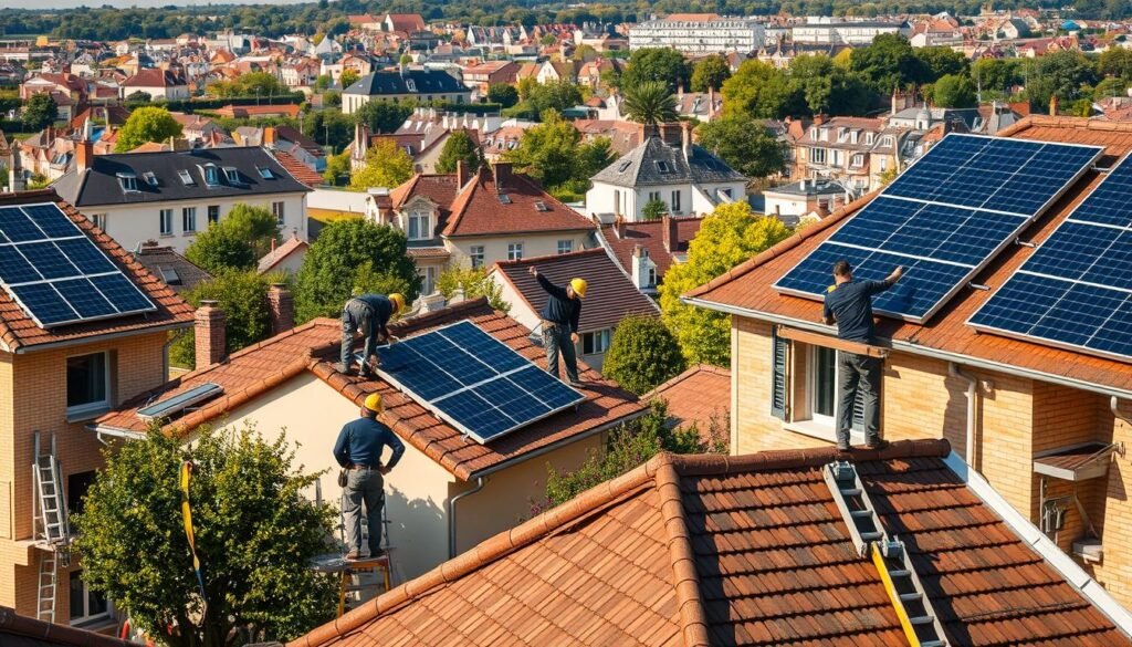 Installation de panneaux solaires à Champigny-sur-Marne