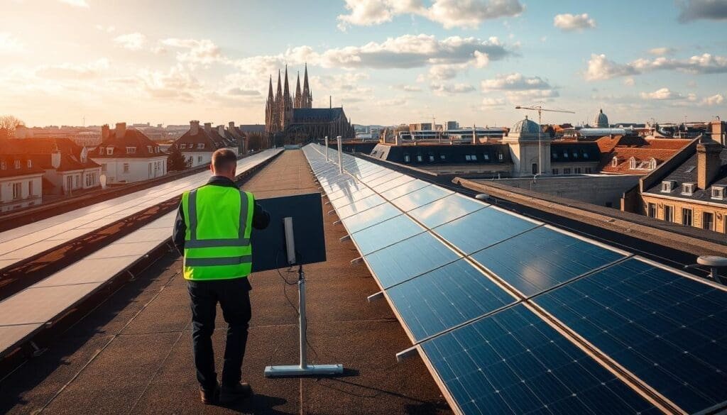 Installation de panneaux solaires à Dijon