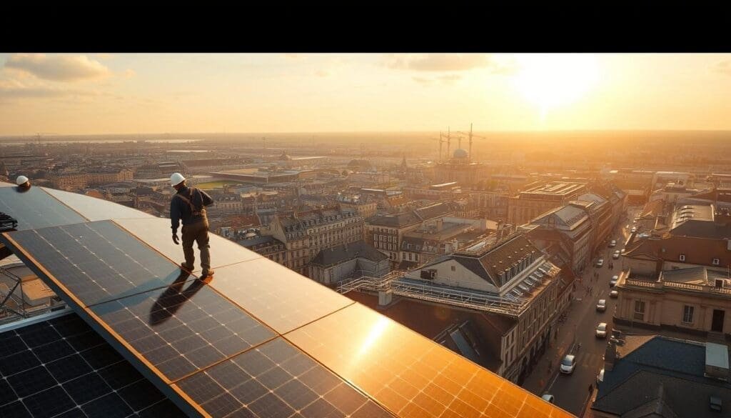 Installation de panneaux solaires à Le Havre