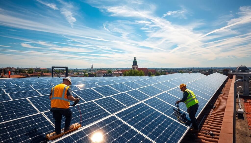 Installation de panneaux solaires à Nancy