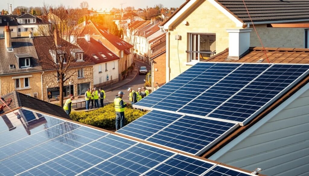 Installation de panneaux solaires à Saint-Maur-des-Fossés