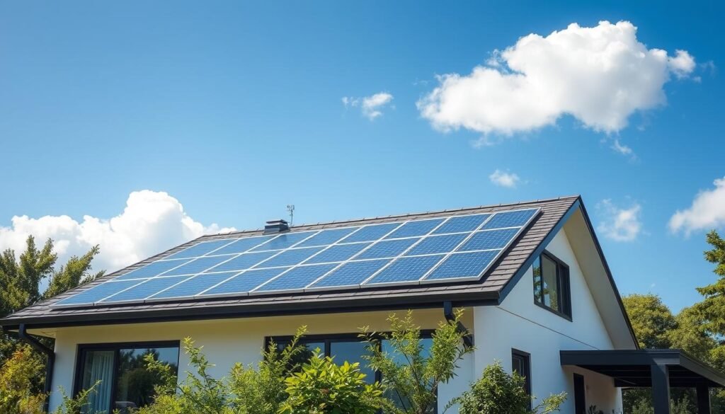 Installation de panneaux solaires résidentiels