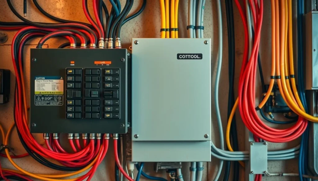 Installation électrique conforme aux normes