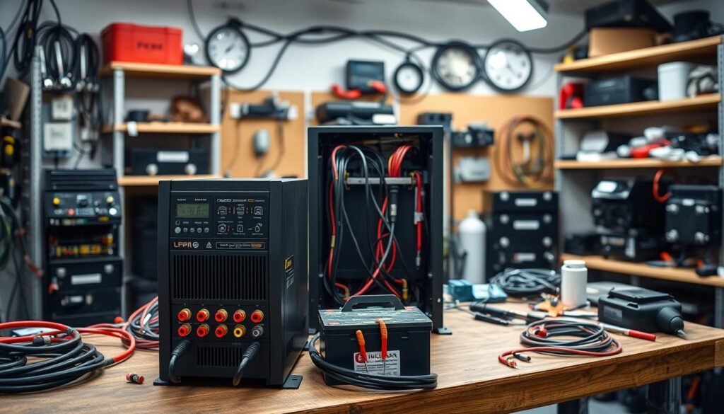 Installation onduleur batterie