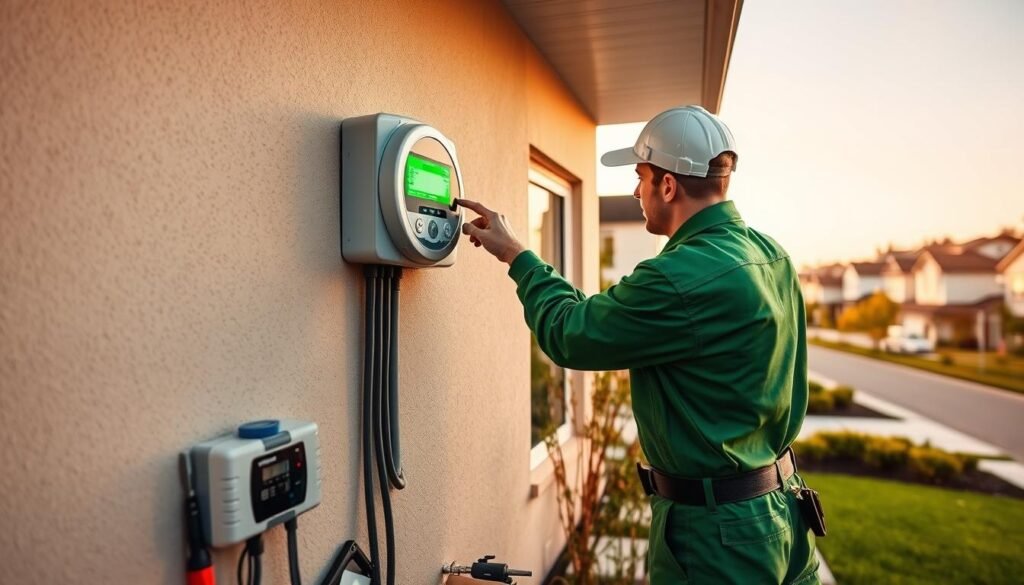 Installation smart meter technologie verte