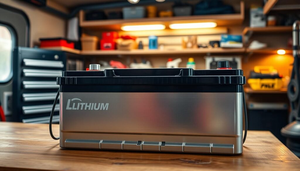 Maintenance batterie lithium camping-car