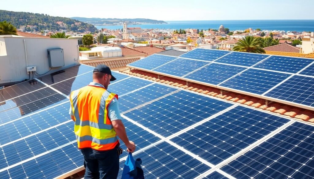 Maintenance panneaux solaires Antibes