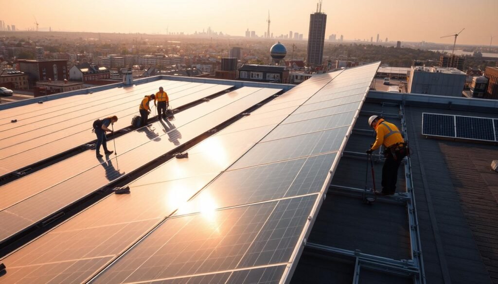 Maintenance panneaux solaires Saint-Nazaire