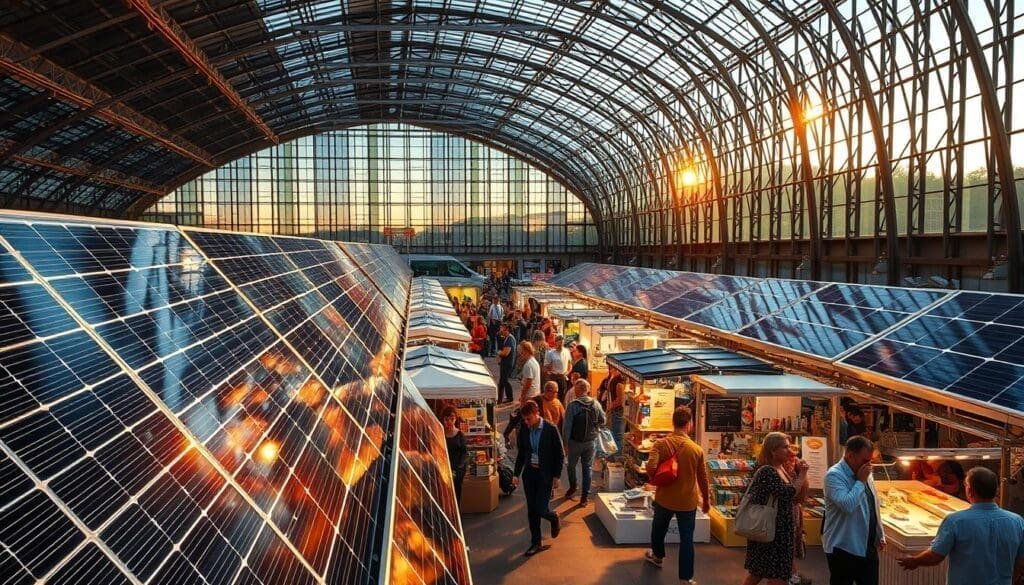 Marché solaire à Villeurbanne