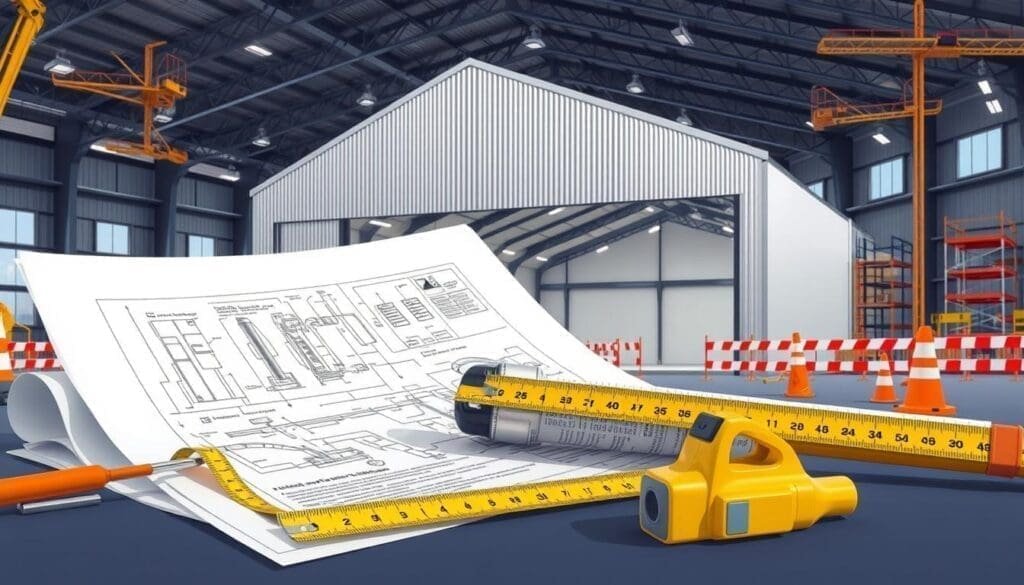 Normes de construction hangar industriel