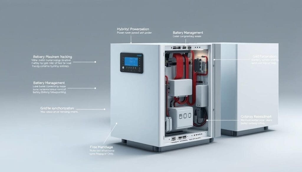 Onduleurs hybrides pour systèmes solaires