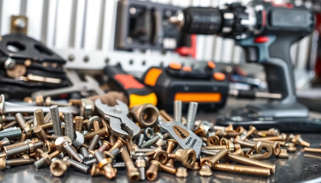 Outils de fixation bac acier