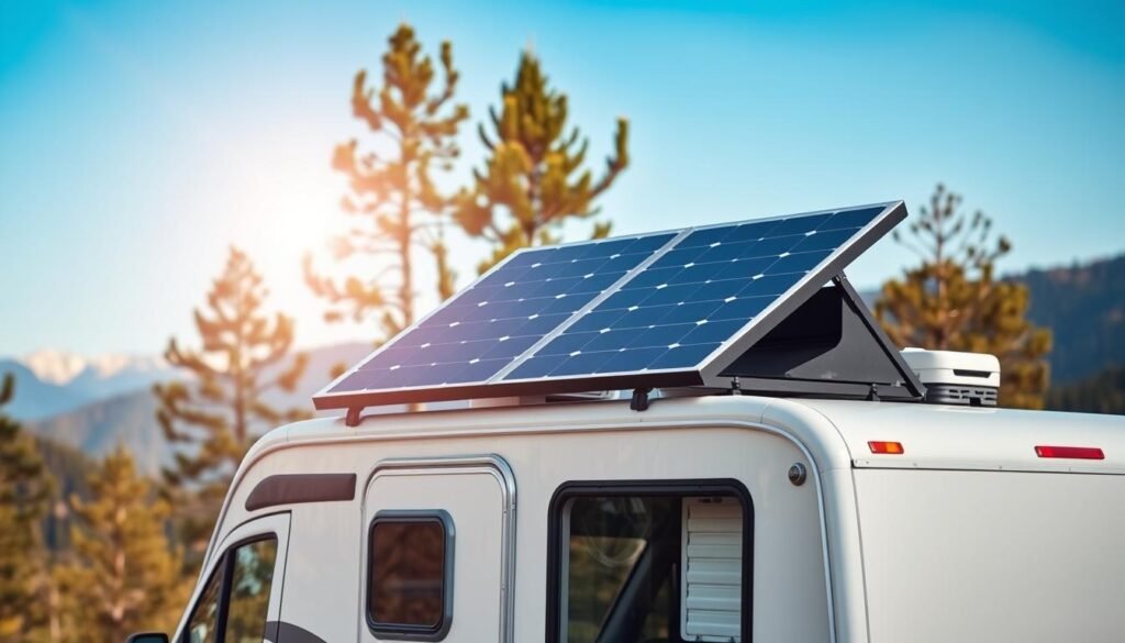 Panneau solaire camping car