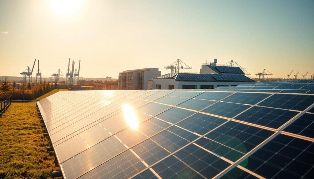 Panneaux solaires à Le Havre