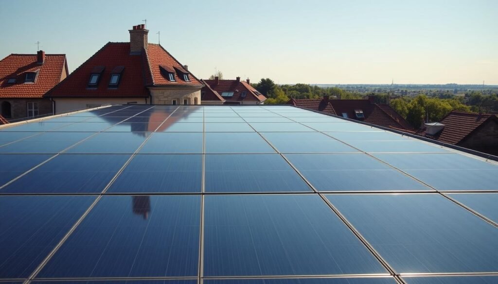 Panneaux solaires à Montreuil