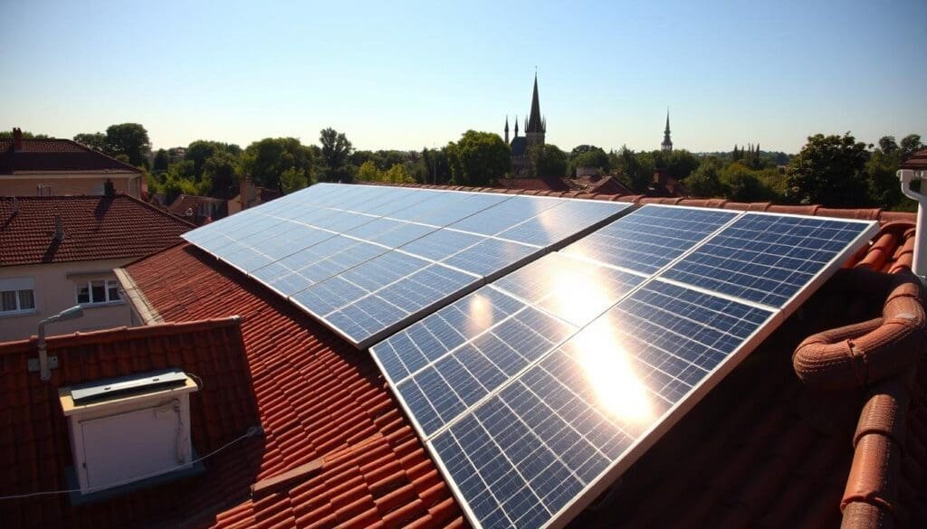 Panneaux solaires à Saint-Denis