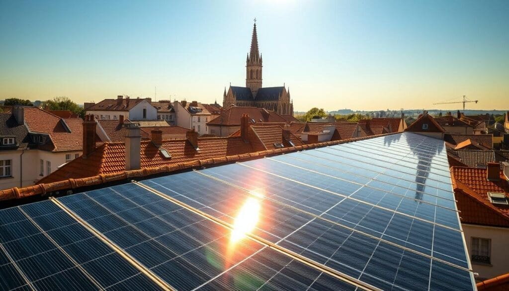 Panneaux solaires à Tours