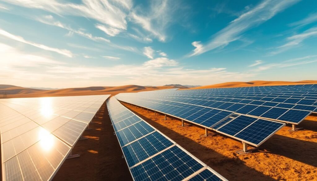 Panneaux solaires énergie renouvelable
