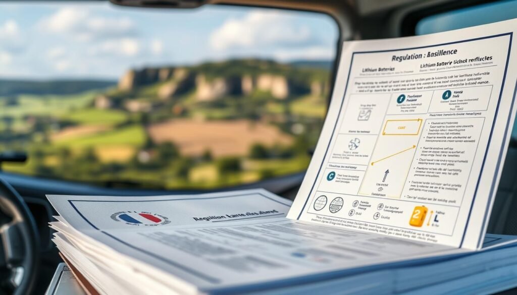 Réglementation batteries lithium camping-car