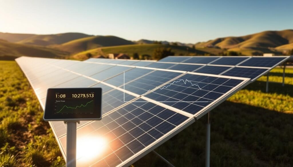 Suivi production énergie solaire