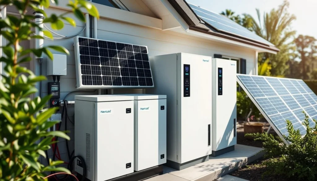 Systèmes de stockage d'énergie pour onduleurs hybrides